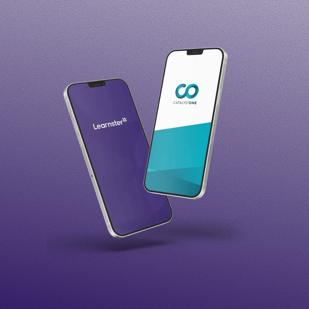 Mockup Learnster och CatalystOne