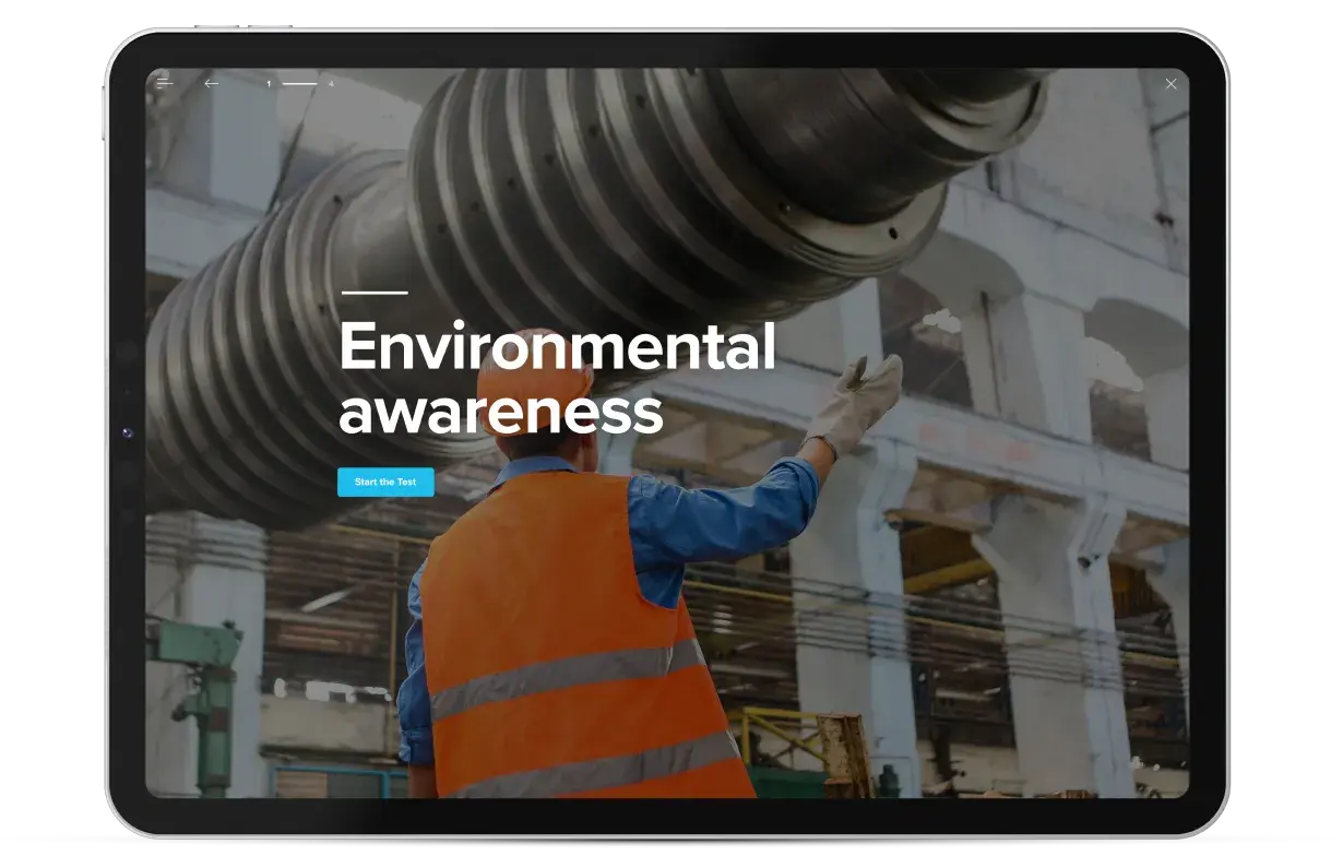 Ipad - EnvironmentalAwarrnesssQuiz